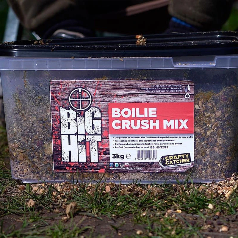 Crafty Catcher Big Hit Boilie Crush Mix 3kg